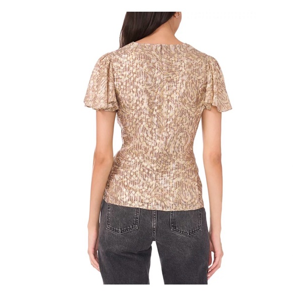 Parker womens The Rose Top, Metallic. - Picture 3 of 10